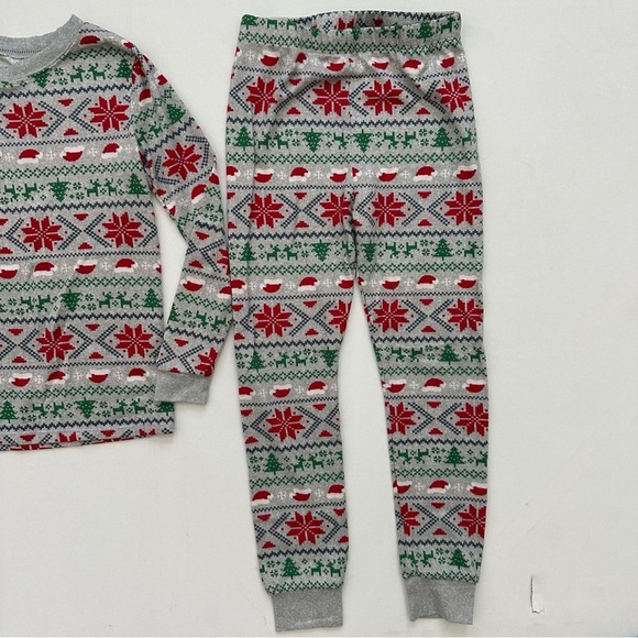 Holiday Time Kids Christmas Pajamas Size 6 - Picture 3 of 15